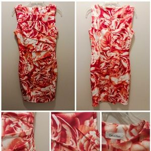 Calvin Klein Floral Dress Size 8